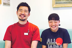 二人三脚で再発を予防